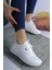 Kadın Erkek Unisex Kalın Taban Yazlık Fileli Hafif Rahat Esnek Taban Sneaker Spor Ayakkabı 1