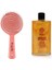 Pembe Pro Üç Boyutlu Oval Saç Fırçası 02 + Işıltılı Saç & Vücut Nemlendirici Yağ - 100 ml 1