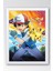 Pokemon Çerçeveli Tablo - Çizgi Film Posteri Tablo 1