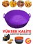 Yüksek Kallite Büyük Boy Xl Airfryer Silikon Pişirme Kabı Bpa Içermez Airfryer Silikon Pişirme Kağıdı, Yapışmaz Kolay Temizlenir, Air Fryer Kalıbı 1