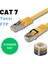 5 Adet 2 Metre Irenıs Cat7 Kablo Yassı Ftp Ethernet Network Lan Kablosu 1