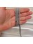 Silver-Hasır-Yassı Yüksek Kalite Paslanmaz Çelik Kolye 65 cm 4