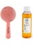 Pembe Pro Üç Boyutlu Oval Saç Fırçası 02 + Nemlendirici Yüz, Vücut ve Saç Bakım Yağı 100 ml 1