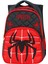3 Bölmeli İlkokul Çantası ve Beslenme Çantası Speedy Kırmızı-Siyah 2018-1 3