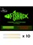 Fishack Powder Balıkçı Fosfor Çiftli 45*39MM 10'lu 1