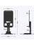 Ayarlanabilir Telefon ve Tablet Tutucu Stand / Katlanabilir / 360 Döndürülebilir / Siyah 3