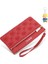 Bayan Cüzdan Uzun Işlemeli Büyük Kapasiteli Fermuarlı Clutch Moda Cüzdan Kart Tutucu (Yurt Dışından) 1
