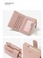Bayan Cüzdan Iki Katlı Çoklu Kart Yuvası Fermuarlı Kısa Para Cüzdanı Kart Tutucu (Yurt Dışından) 4
