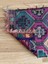 40X73 cm Küçük Desenli Vintage Halı, Canlı Renkli Antika Kilim, El Dokuma Anadolu Kilimi, Nostaljik Severler Için Kilim 3