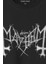 Black Metal Mayhem Tişört Music Rock Baskılı Unisex Regular Fit Pamuklu T-Shirt 2