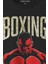 Boks Boxing Punch Hard Think Fast Spor Fight Baskılı Tişört Unisex Siyah T-Shirt 2