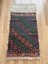 73X138 cm Vintage El Dokuma Halı, Koçboynuzu Desenli Türk Kilimi, Geometrik Desenli Küçük Kilim, Salon Dekoru 2