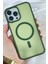 iPhone 13 Pro Max - Yükseltilmiş Kamera Korumalı Buzlu Sararmaz Kablosuz Magsafe Özellikli Vio Kılıf 1