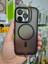 Apple iPhone 16 Pro Kamera Lens Koruma Hediyeli Magsafe Özellikli Standlı Mat Lüks Kılıf 1