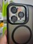 Apple iPhone 16 Pro Kamera Lens Koruma Hediyeli Magsafe Özellikli Standlı Mat Lüks Kılıf 5