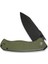 Placoid Flipper & Thumb Stud Knife Od Green G10 Handle Çakı 4