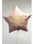 Happy Birthday Pembe Yıldız Folyo Balon 18 Inç 2