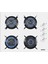 Home Plus Beyaz Cam Ankastre Set 2