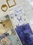 Light Blue Mountains 59 Parça Dopdolu Özel Tasarım Hediyelik Mavi Sticker Scrapbook Kâğıt Kelebek Seti/bullet Journal 4