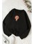 Unisex Shinobi Kedi Bisiklet Yaka Sweatshirt 1