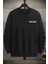 Only Trendwear Unisex Polizei Baskılı Bisiklet Yaka Sweatshirt 2