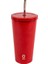 Paslanmaz Çelik Kırmızı Pipetli Mug Termos 500 ml No:80 2