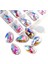 Premium Kalite Altı Düz Delikli Dikme Kristal Taş Teardrop 10*14MM Crystal Ab (36 Adet) 1