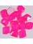 Premium Kalite Altı Düz Delikli Dikme Kristal Taş Cosmic 10*14MM N08 Rose Neon (36 Adet) 1