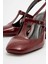 Acron Bordo Rugan Tokalı Kadın Ayakkabı 2