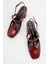 Acron Bordo Rugan Tokalı Kadın Ayakkabı 5