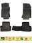 Newdeco Mercedes B Serisi W246 2011-2018 Için 5,5d Carbon Style Havuzlu Paspas - Tpe Malzeme 2