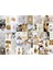 Beyaz Altın Estetik Duvar Kolaj Seti - Fotoğraf Kolaj Seti - Oda Dekoru - Kolaj (50 Adet) - 10 x 15 cm 2