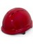 Flıqa HB100 Standart Baret (Kırmızı) – Dayanıklı Başlık + Kulak Tıkacı 1