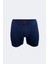 Erkek 3 Lü Lacivert Desenli Premium Collection Modal Uzun Boxer 3M250 4