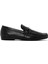 Erkek Siyah Deri Klasik Loafer 25SFD670018 1