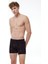 Erkek 3 Lü Siyah Desenli Premium Collection Modal Uzun Boxer 3M250 2