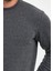 Erkek Sıfır Yaka 3 İplik Şardonsuz Sweatshirt 3