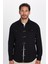 Slim Fit Dar Kesim Uzun Kol Erkek Kot Gömlek 4