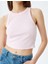 Crop Atlet Halter Yaka Fitilli Slim Fit 5