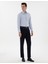 Erkek Lacivert Slim Fit %100 Yün Kumaş Pantolon 50305463-VR033 3