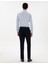 Erkek Lacivert Slim Fit %100 Yün Kumaş Pantolon 50305463-VR033 4
