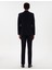 Erkek Lacivert Slim Fit Yün Takım Elbise 50305448-VR033 5