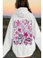 Uygun Tarz Bahar Esintisi Çiçek Baskılı Oversize Sweatshirt 1