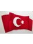 Ay Yıldızlı Üç Boyutlu peluş Torpido Örtüsü ve Düz Direksiyon Kılıfı ve Oto Aksesuar Seti 3 2