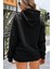 Uygun Tarz Kalp Baskılı Oversize Sweatshirt 3