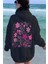 Uygun Tarz Bahar Esintisi Çiçek Baskılı Oversize Sweatshirt 1