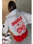 Cherry Baskılı Oversize Sweatshirt 1