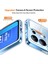 Xiaomi Redmi Note 13 Kılıf Kamera Çıkıntılı Korumalı Yumuşak Şeffaf Silikon + 9h Ekran Koruyucu Cam Set 2in1 3