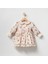 Fiyonk Detaylı Kız Bebek Çocuk Vintage Rose Elbise 1