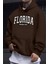 Uygun Tarz Florida Baskılı Oversize Sweatshirt 1